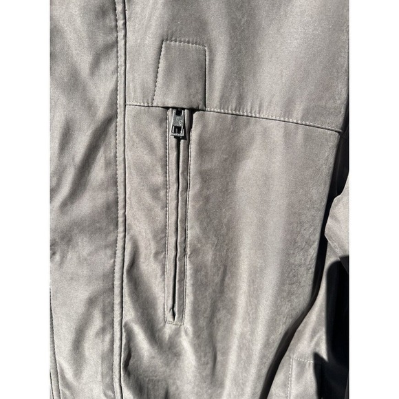 Michael Kors Soft Shell Hooded Jacket Men’s Olive Green Size L - Picture 3 of 11